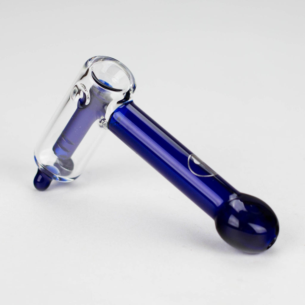 Tree Glass | 4.5" Thin Showerhead Hammer Glass Bubbler