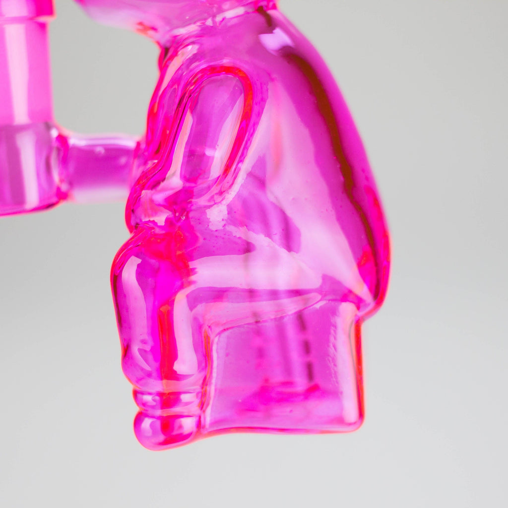 6″ Pink Bunny Soft Glass Bong [HL011]