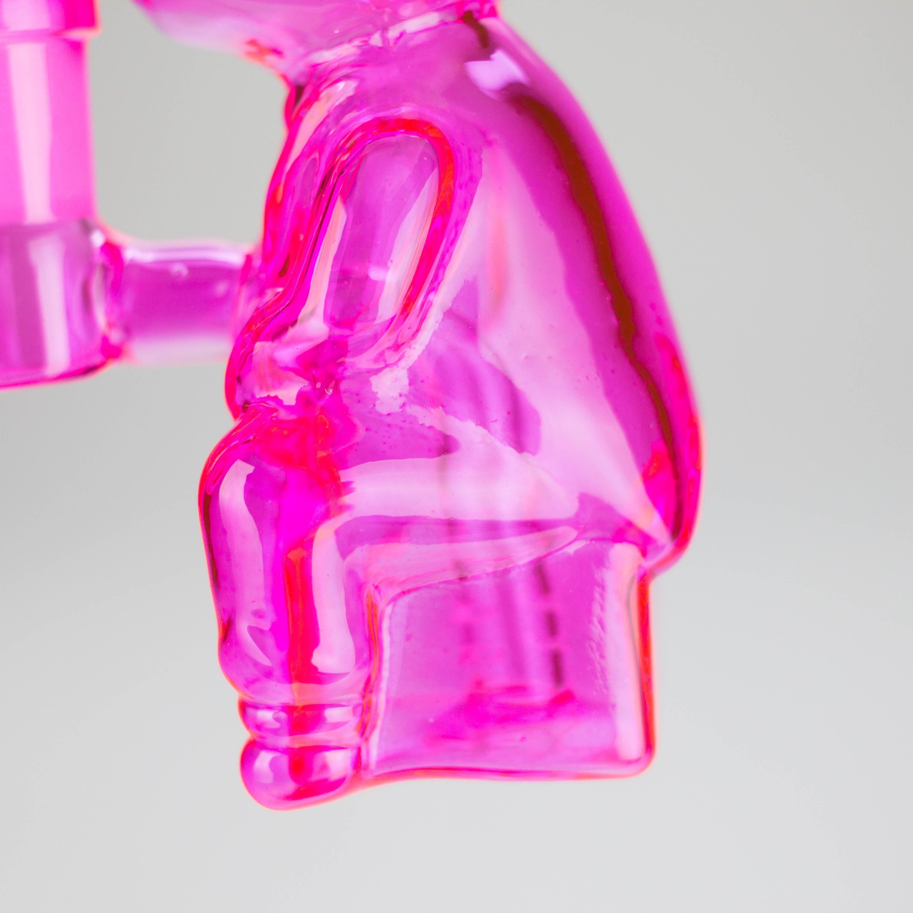 6″ Pink Bunny Soft Glass Bong [HL011]