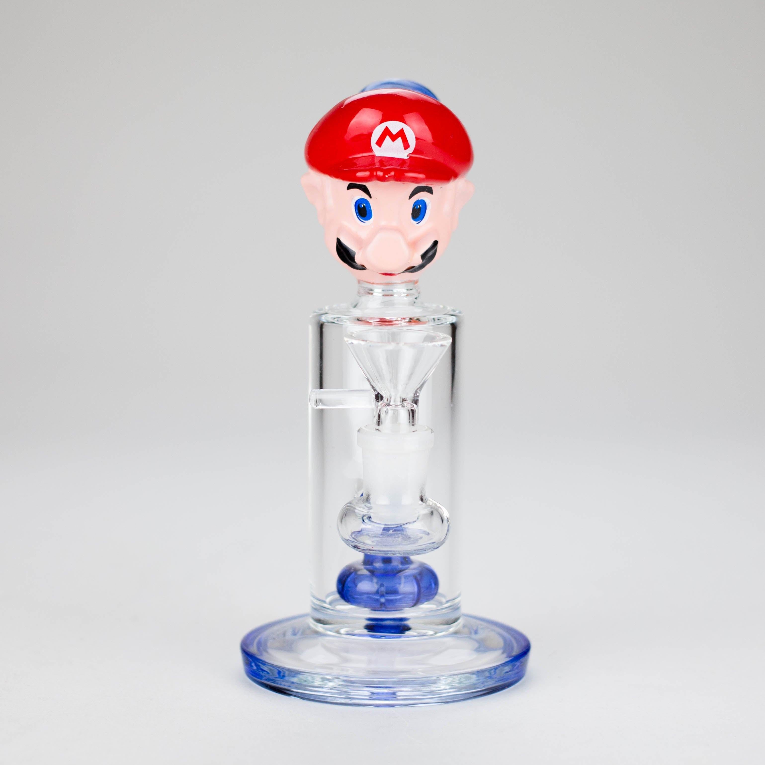 7″ Cartoon Character Glass Bong with water diffuser [C8020] Secondary image