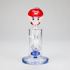 7″ Cartoon Character Glass Bong with water diffuser [C8020]