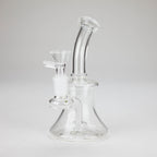 6″ Clear Glass Bong with water diffuser [DCK-017]