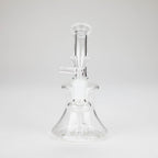 6″ Clear Glass Bong with water diffuser [DCK-017]