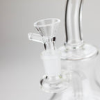 6″ Clear Glass Bong with water diffuser [DCK-017]