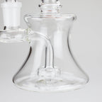 6″ Clear Glass Bong with water diffuser [DCK-017]