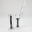 6″ Clyde Bubbler – Dual Chamber Glass Bong  [DCK-018]