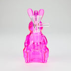6″ Pink Bunny Soft Glass Bong [HL011]