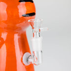 8" Vintage Red Dragon Ceramic Bong – Playful Mythical Creature Design[ES092WP]