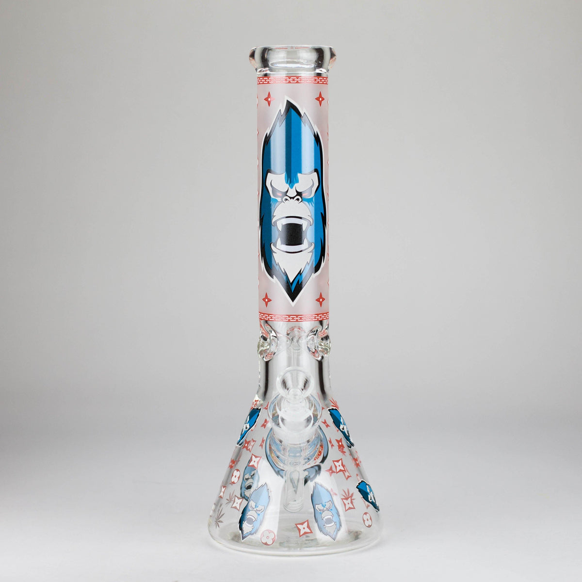 13″  7mm Glass Beaker Bong  [DCK-019]