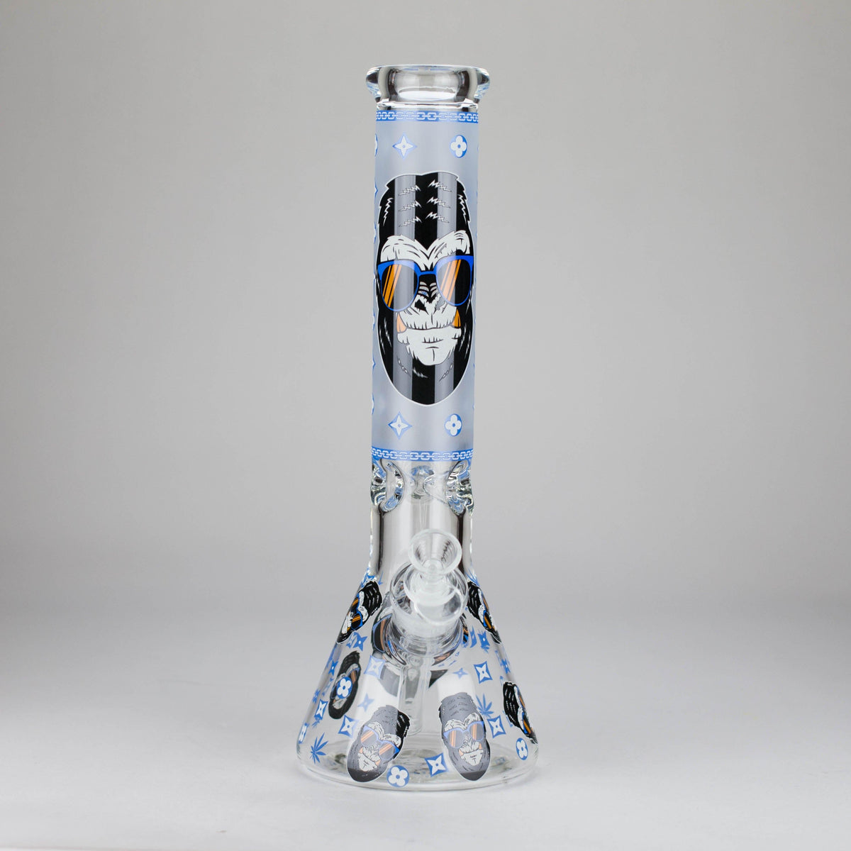 13″  7mm Glass Beaker Bong  [DCK-019]