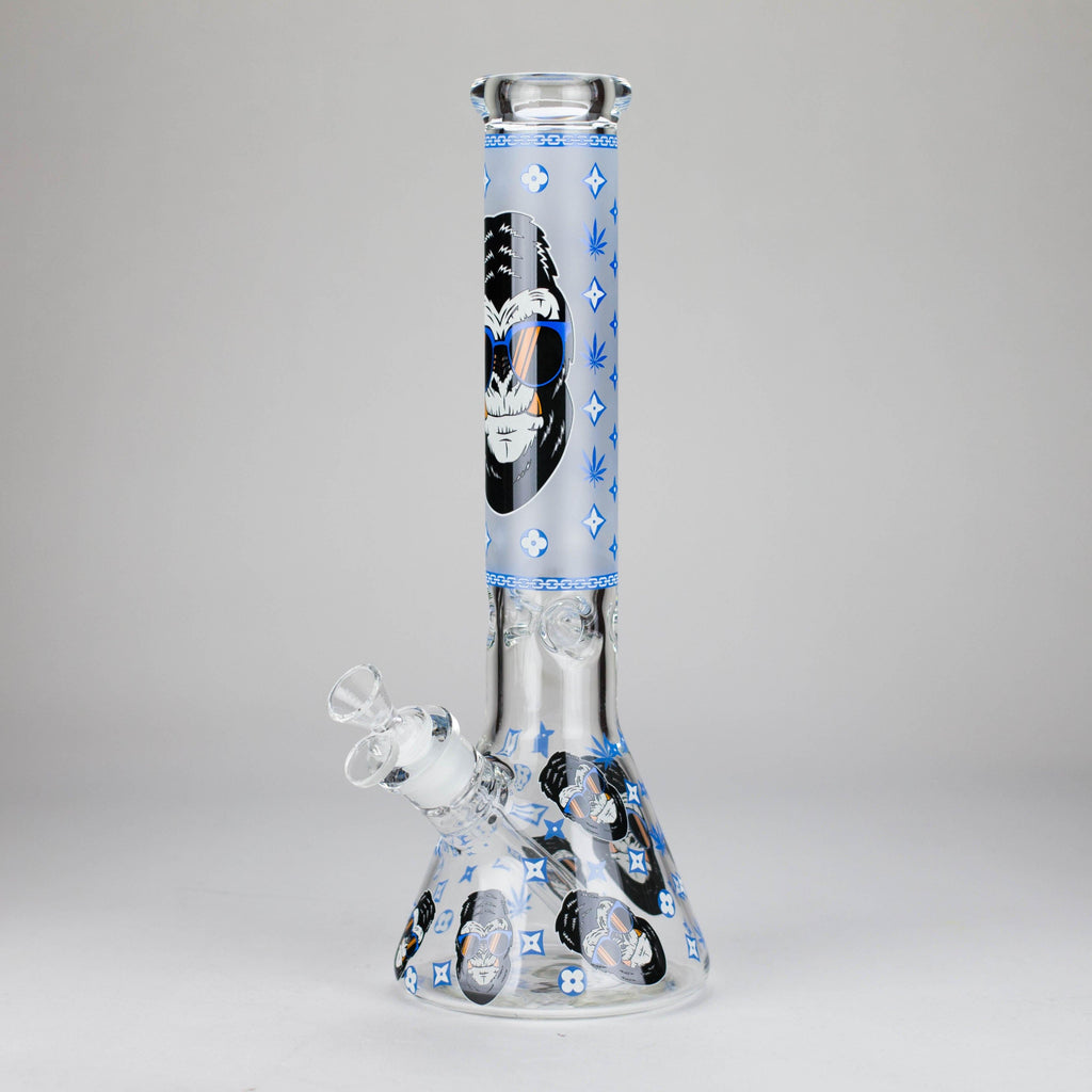 13″  7mm Glass Beaker Bong  [DCK-019]