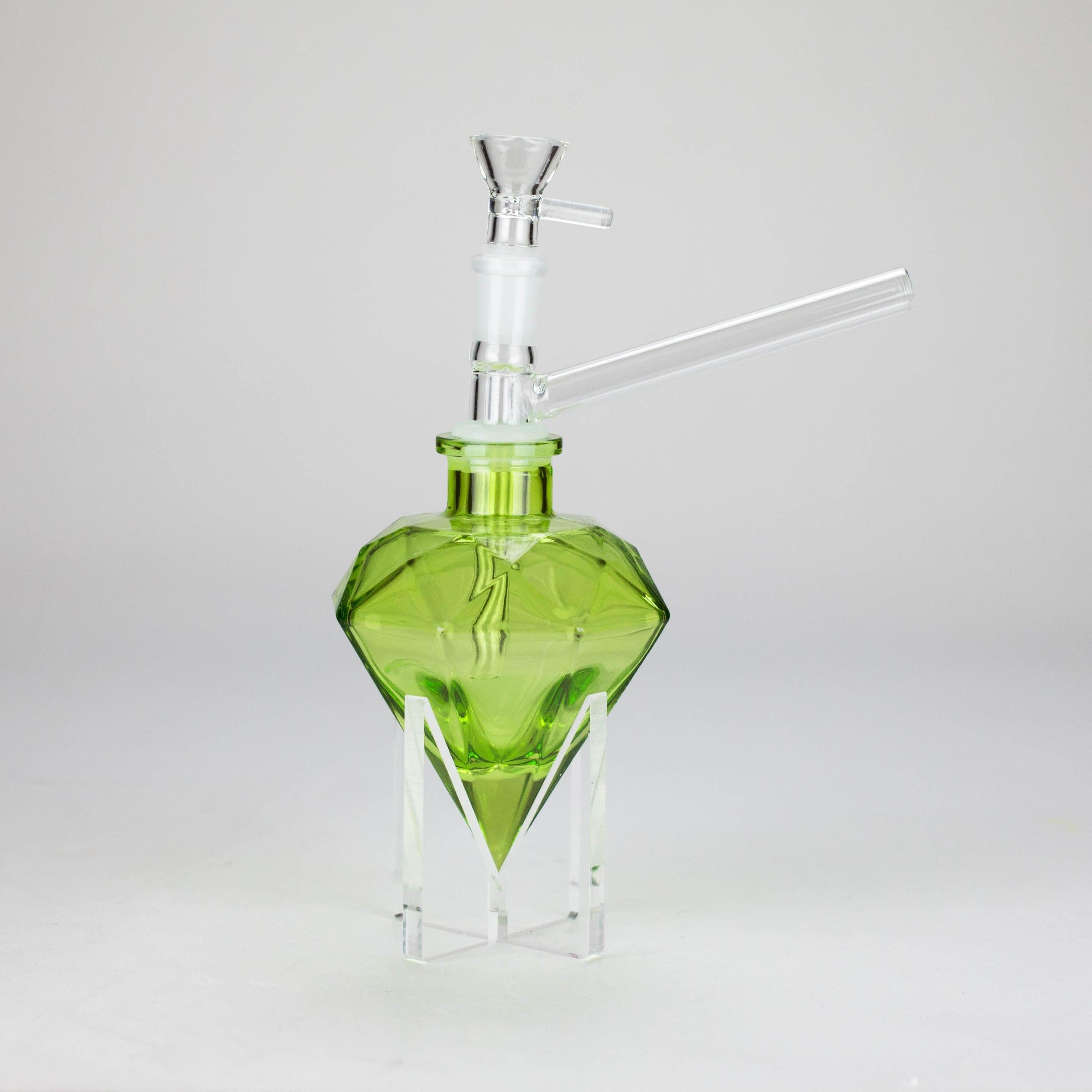 7″ Diamond Soft Glass Bong [DWP50]