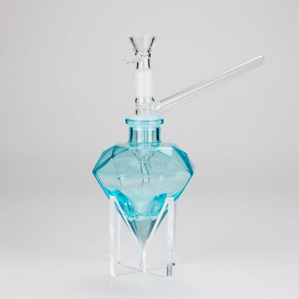 7″ Diamond Soft Glass Bong [DWP50]