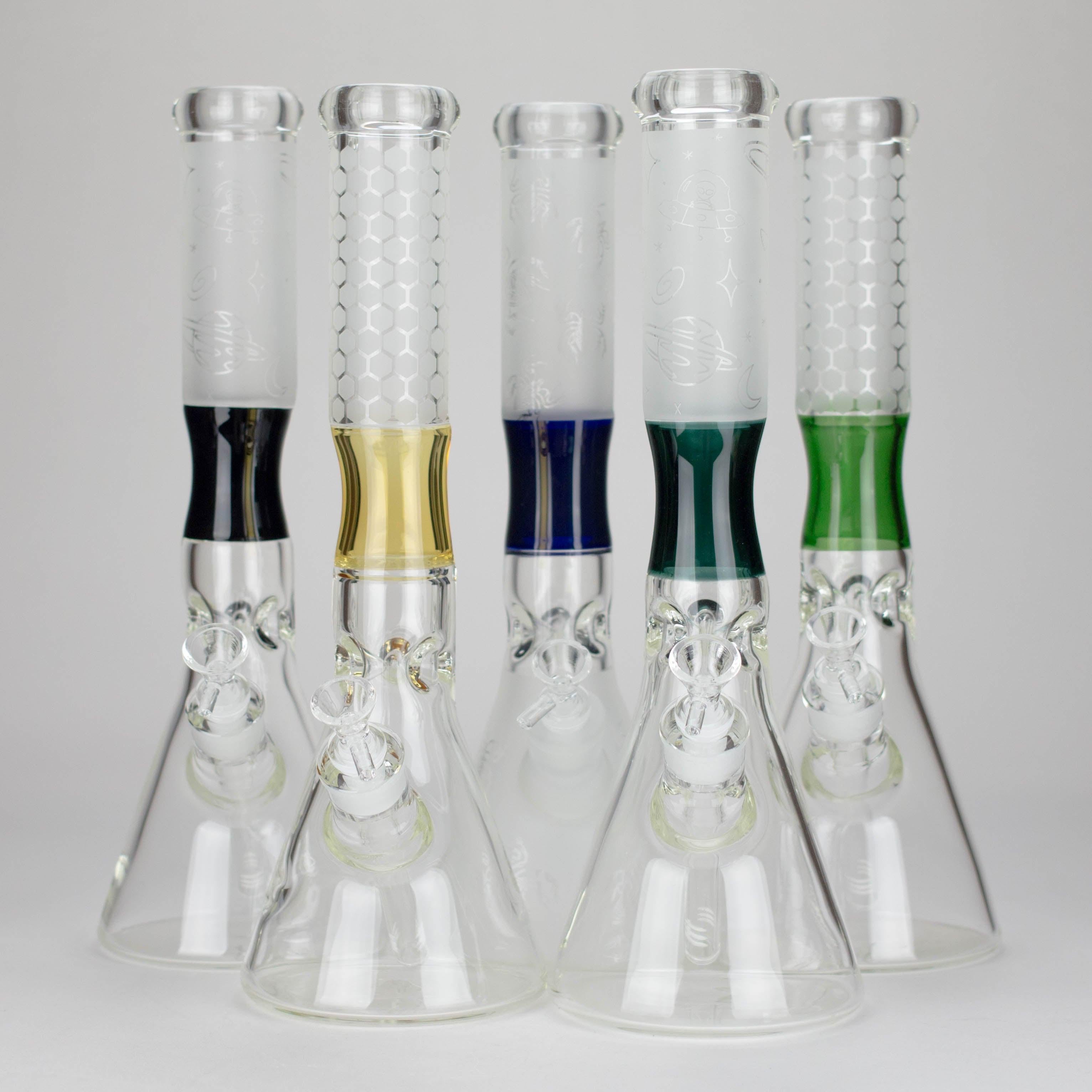 15″ 7mm Glass Beaker Bong  [C1033] Main image
