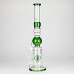 18.5″ Shower Head Perc Glass Water Bong [C2699]