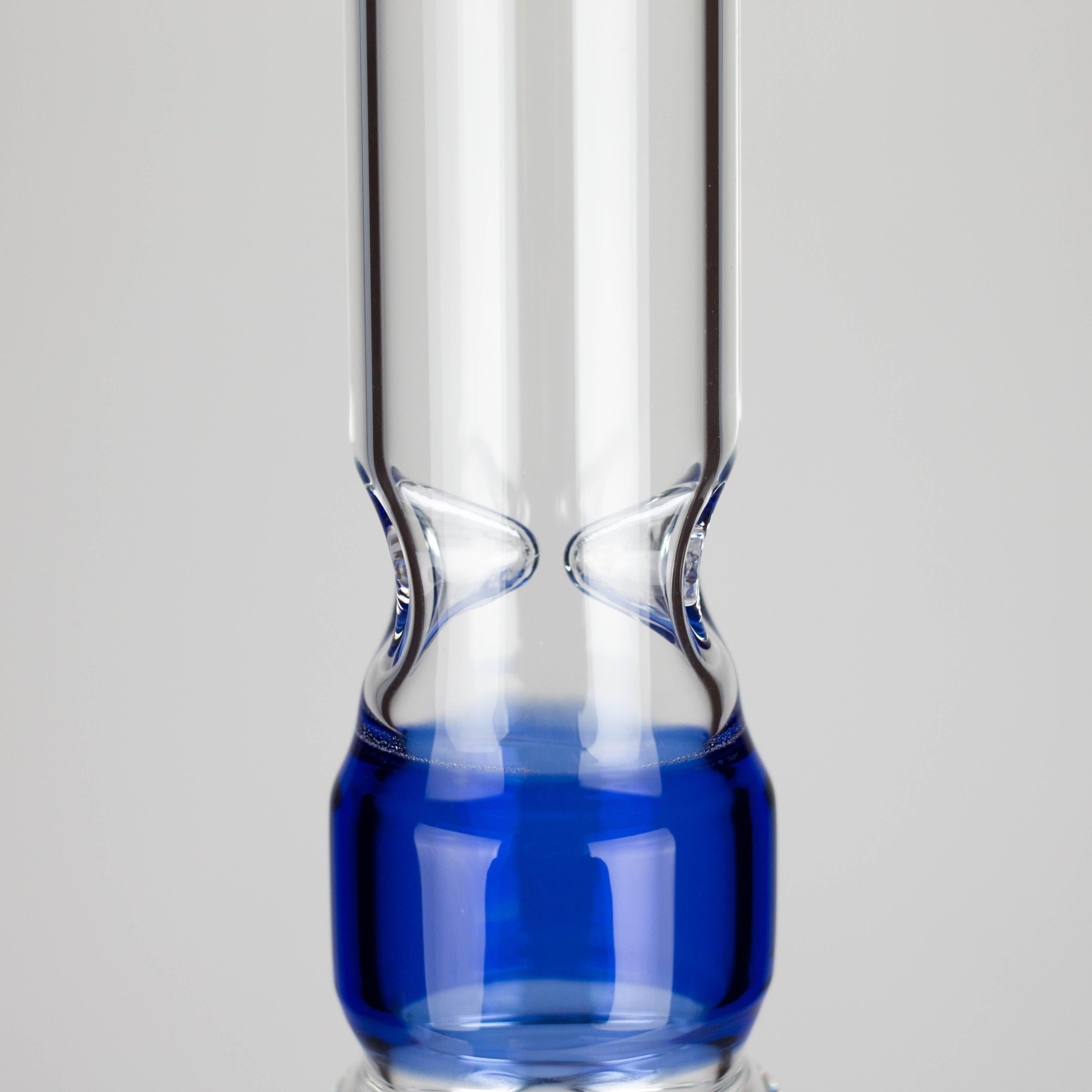 18.5″ Shower Head Perc Glass Water Bong [C2699]