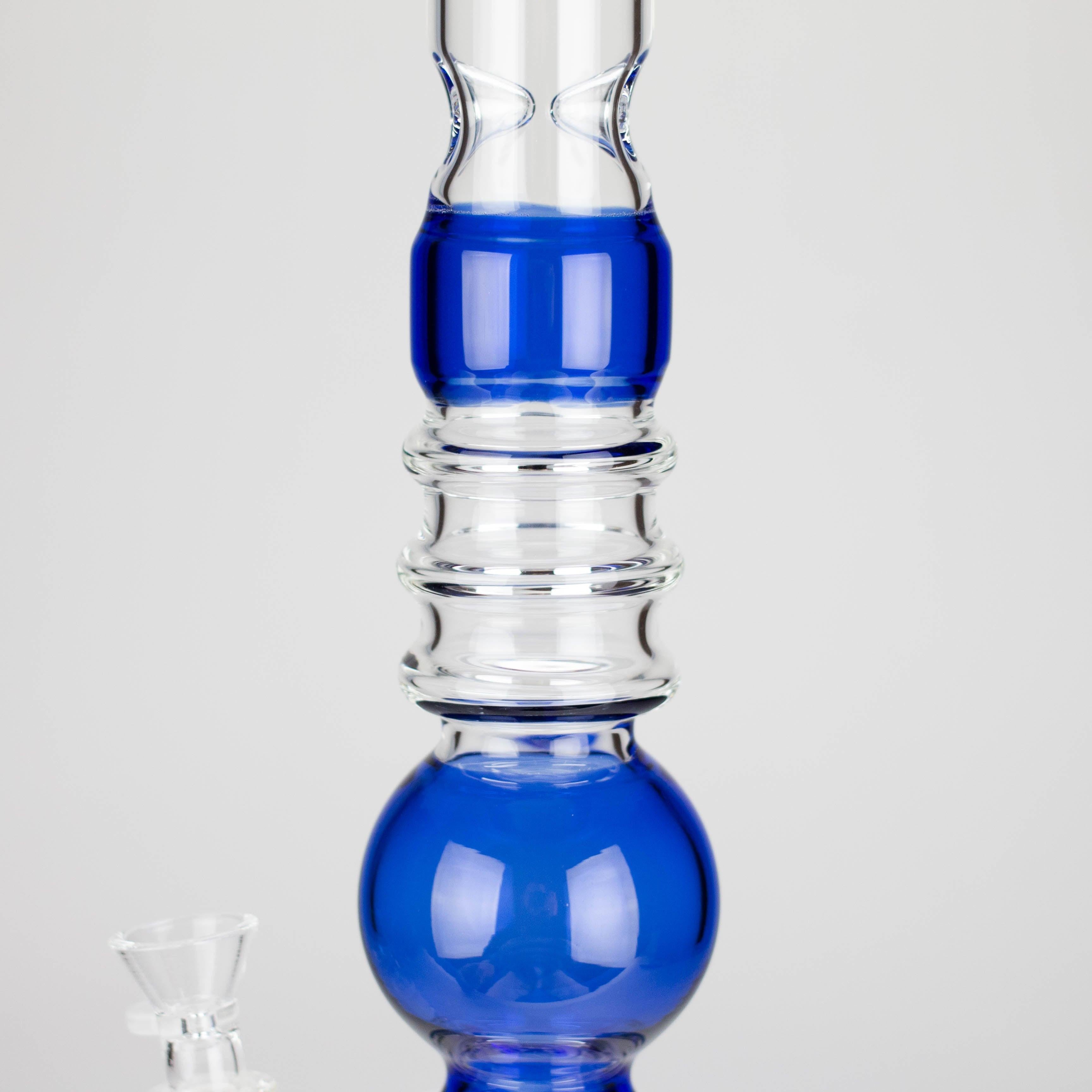 18.5″ Shower Head Perc Glass Water Bong [C2699] Secondary image