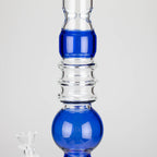 18.5″ Shower Head Perc Glass Water Bong [C2699]