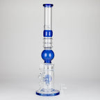 18.5″ Shower Head Perc Glass Water Bong [C2699]