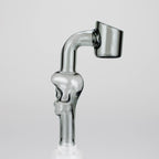 4" Unique Skull Design, 90-Degree Glass Banger [BN-600]