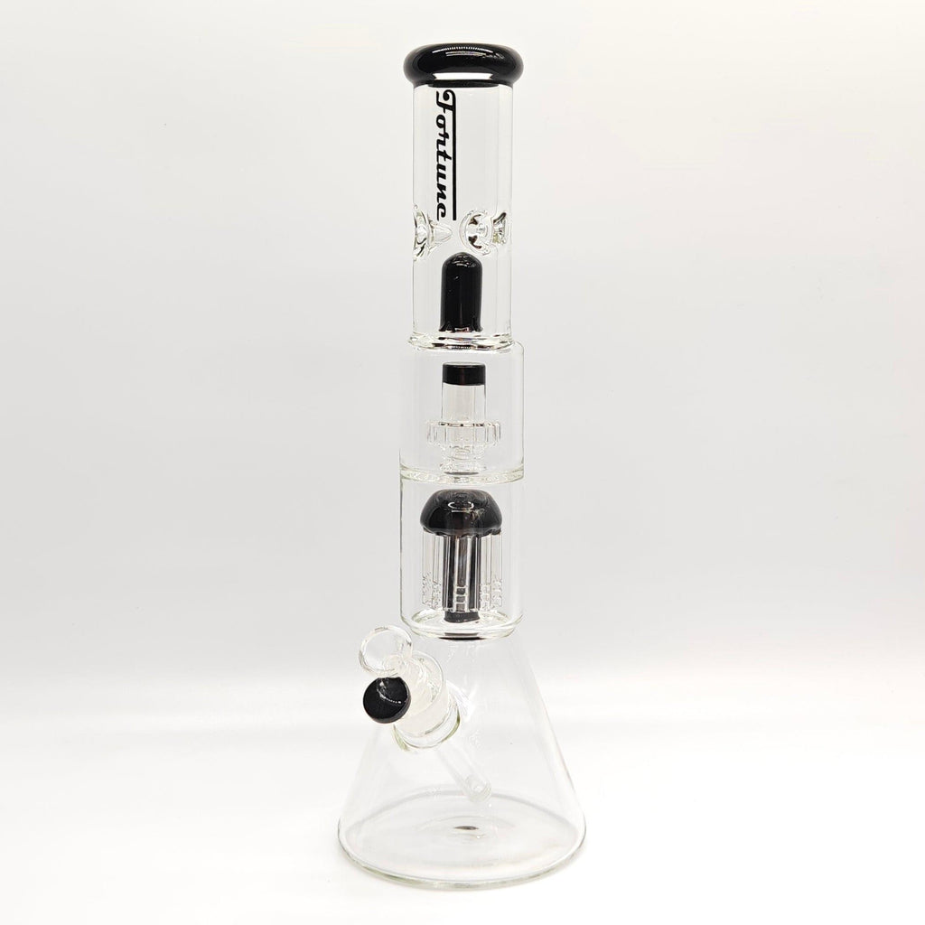 Fortune | 16" 7mm Double-Disk Percolator Beaker [1650PC-PK]