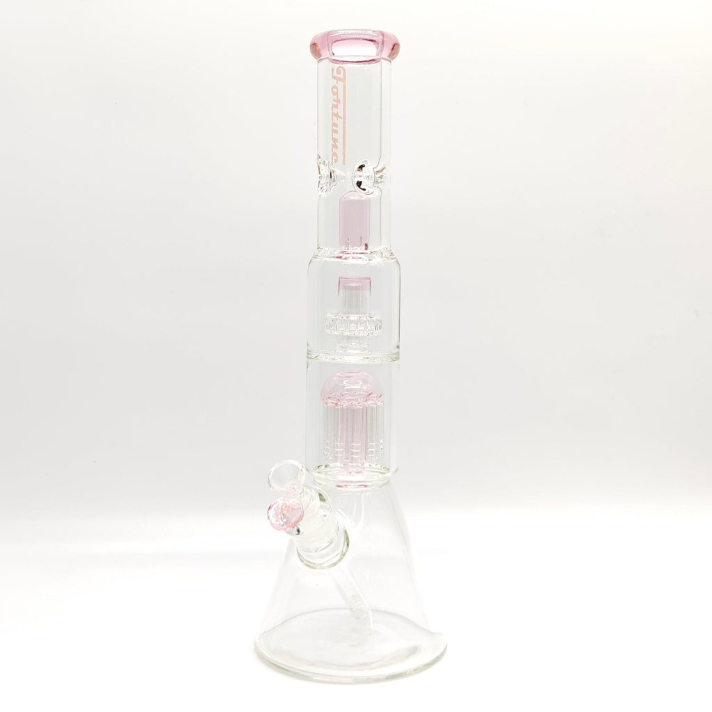 Fortune | 16" 7mm Double-Disk Percolator Beaker [1650PC-PK]