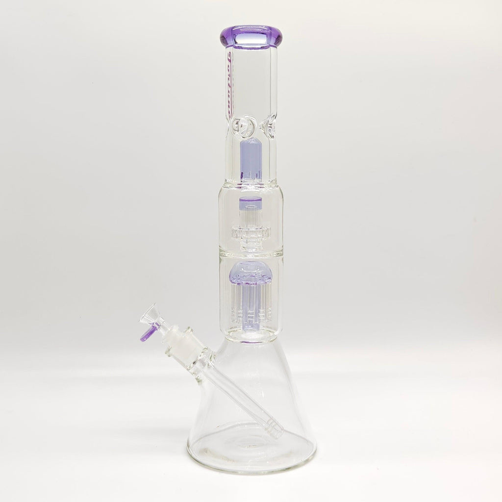 Fortune | 16" 7mm Double-Disk Percolator Beaker [1650PC-PK]