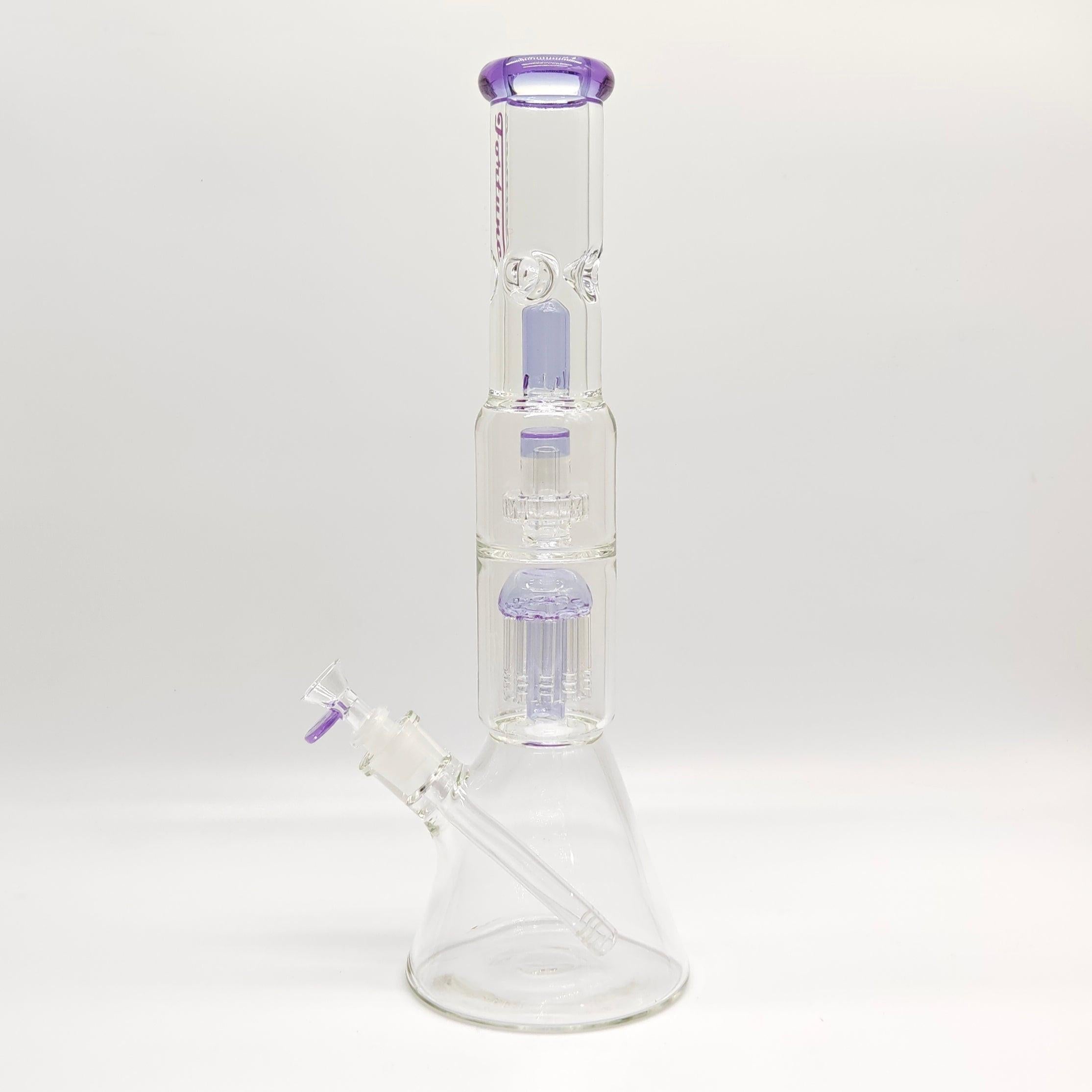 Fortune | 16" 7mm Double-Disk Percolator Beaker [1650PC-PK]