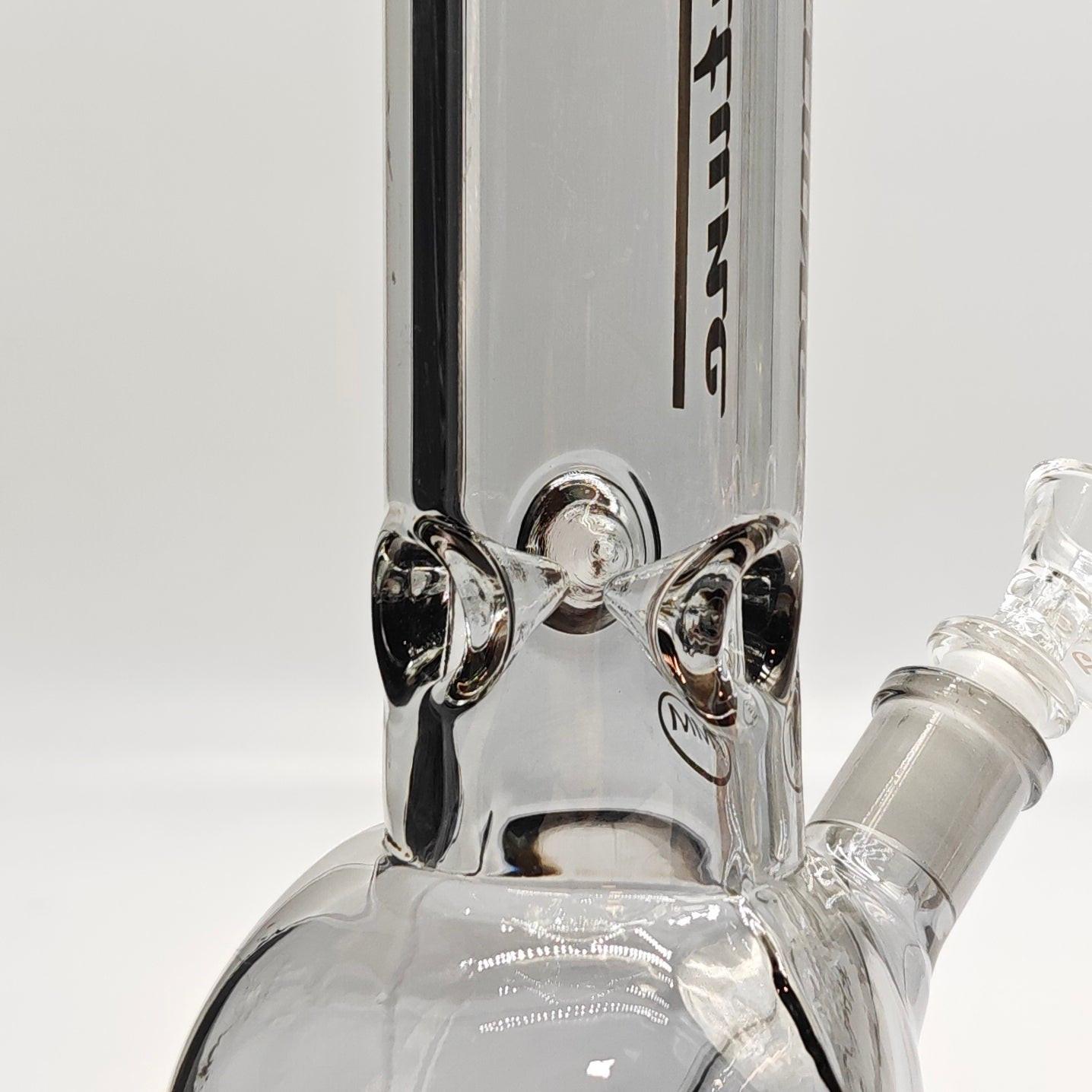 Fortune | Electroplated Skull 14" 7mm Glass Bong [SK144407E]