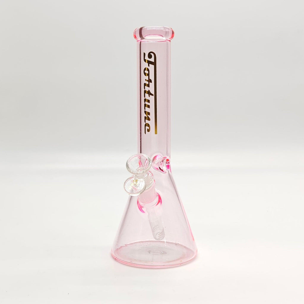 Fortune | 10" 4mm Assorted Colour Beaker Bong [CP103804]