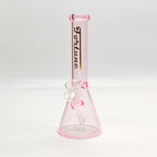 Fortune | 10" 4mm Assorted Colour Beaker Bong [CP103804]