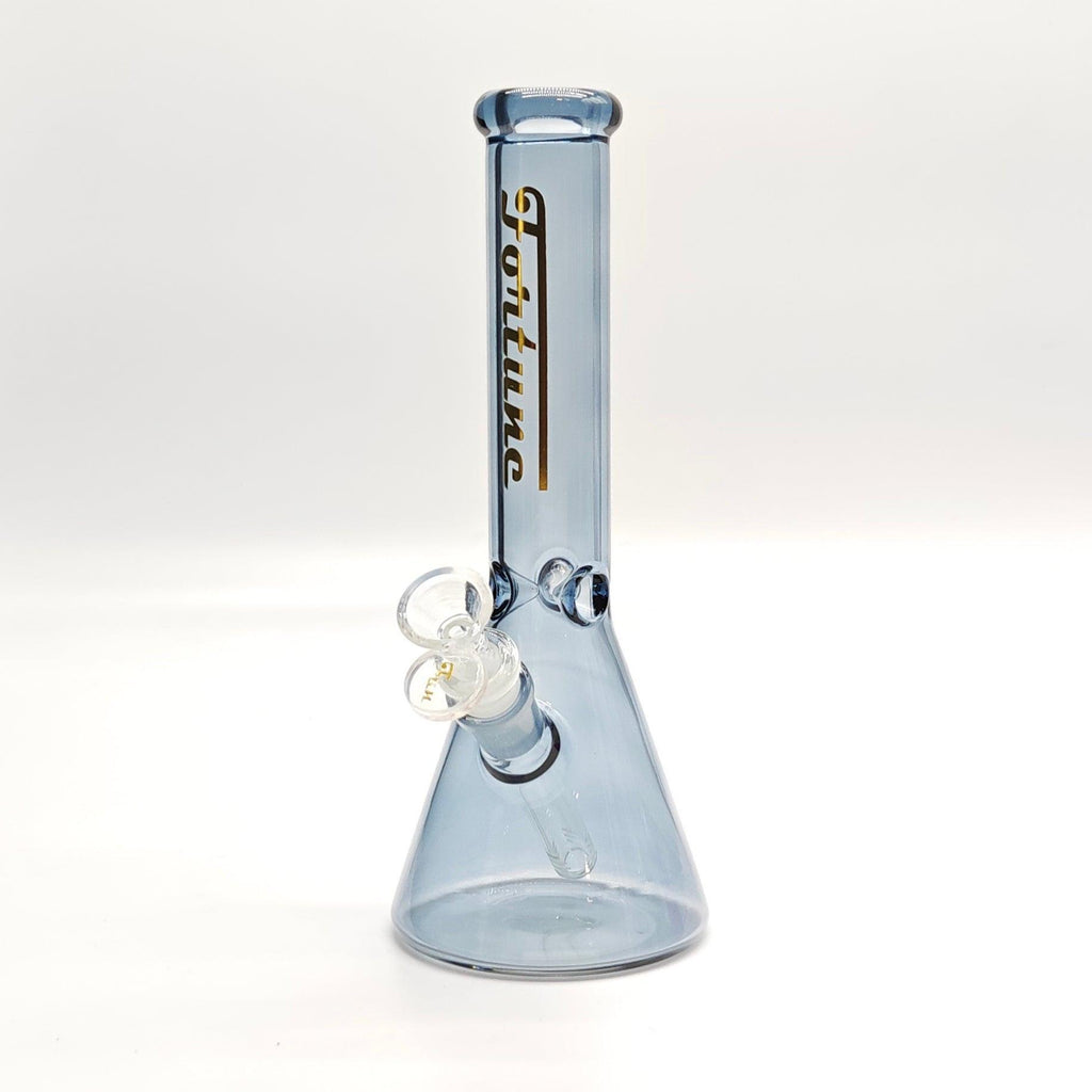 Fortune | 10" 4mm Assorted Colour Beaker Bong [CP103804]