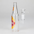 6″ Beer Bottle Design Glass Bong [WP4511S]