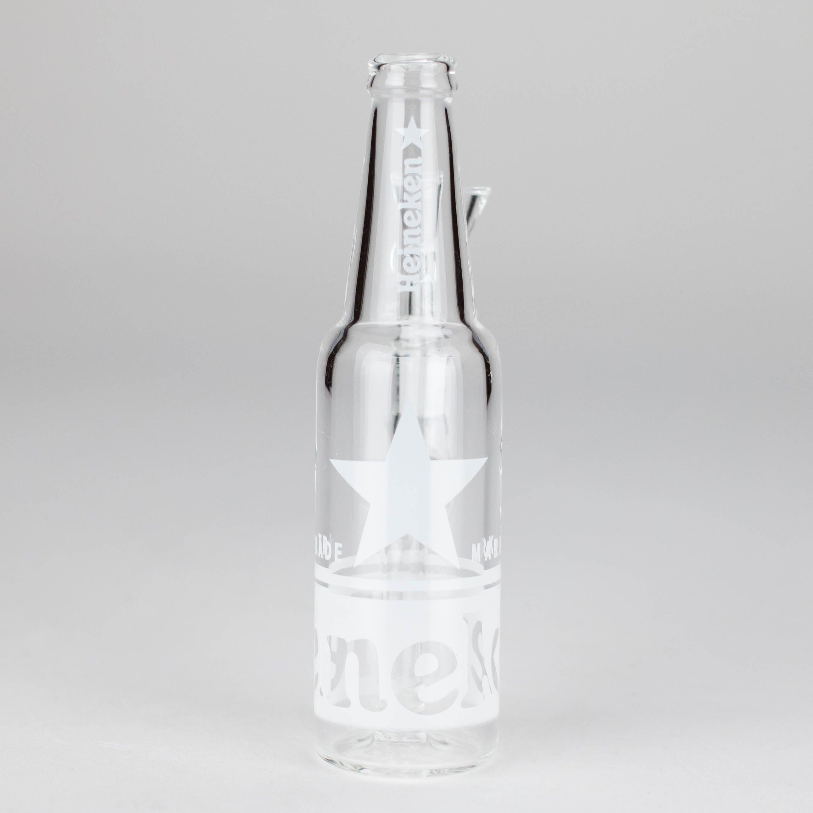 6″ Beer Bottle Design Glass Bong [WP4511S] Secondary image