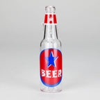 6″ Beer Bottle Design Glass Bong [WP4511S]