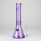 12" colored soft glass water bong  [HX4003N]