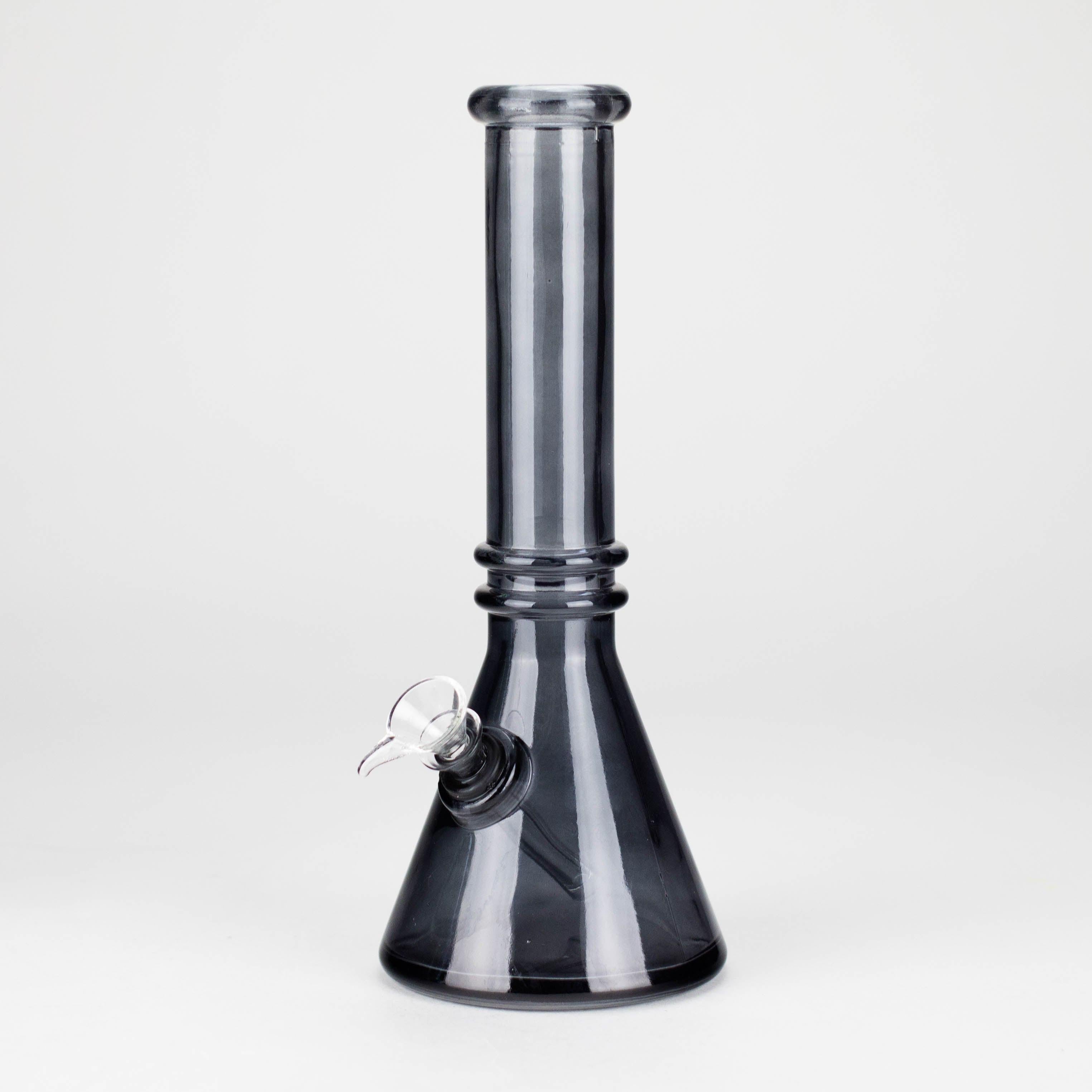 10" colored soft glass water bong  [HX4002N]