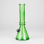 10" colored soft glass water bong  [HX4002N]