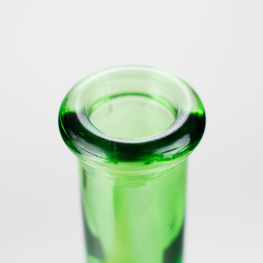 10" colored soft glass water bong  [HX4002N]