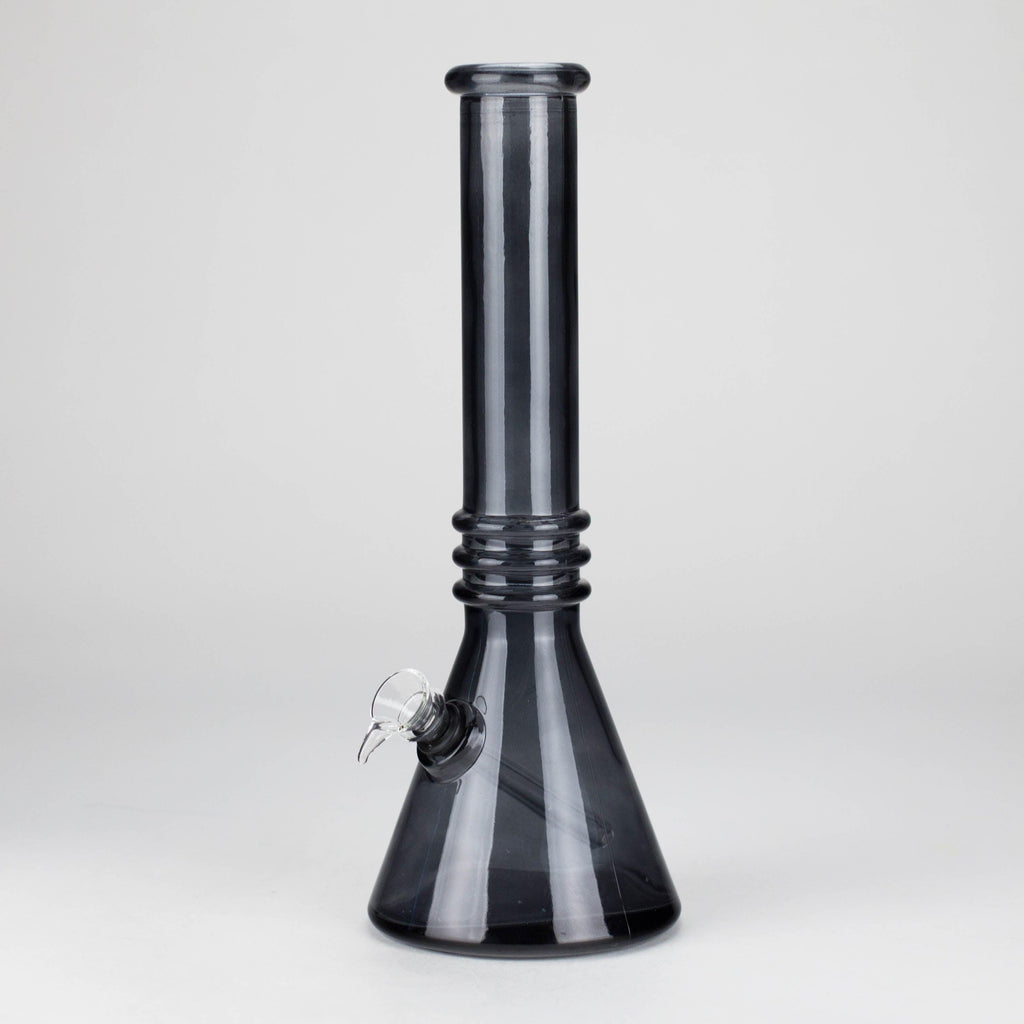 12" colored soft glass water bong  [HX4003N]