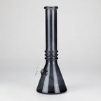 12" colored soft glass water bong  [HX4003N]