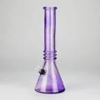 12" colored soft glass water bong  [HX4003N]
