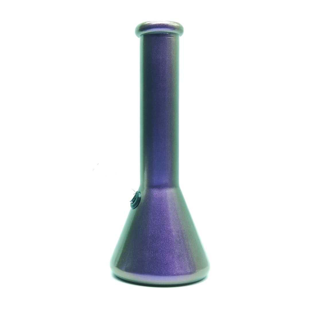 13" 7mm Delux Glass Beaker Bong-Assorted Color