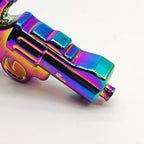 Electroplated 7.5" Pistol Glass Bong [SGun2-A]