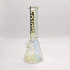 14“ 9mm Electroplated  Beaker Bong-Assorted Color