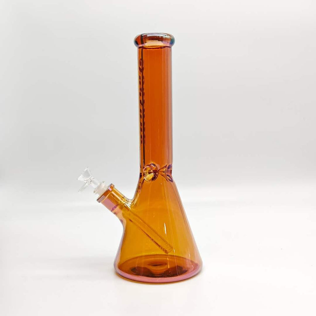 14“ 9mm Electroplated  Beaker Bong-Assorted Color