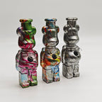 7.5" Hydrographic Bear Water Pipe-Assorted Designs