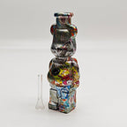 7.5" Hydrographic Bear Water Pipe-Assorted Designs