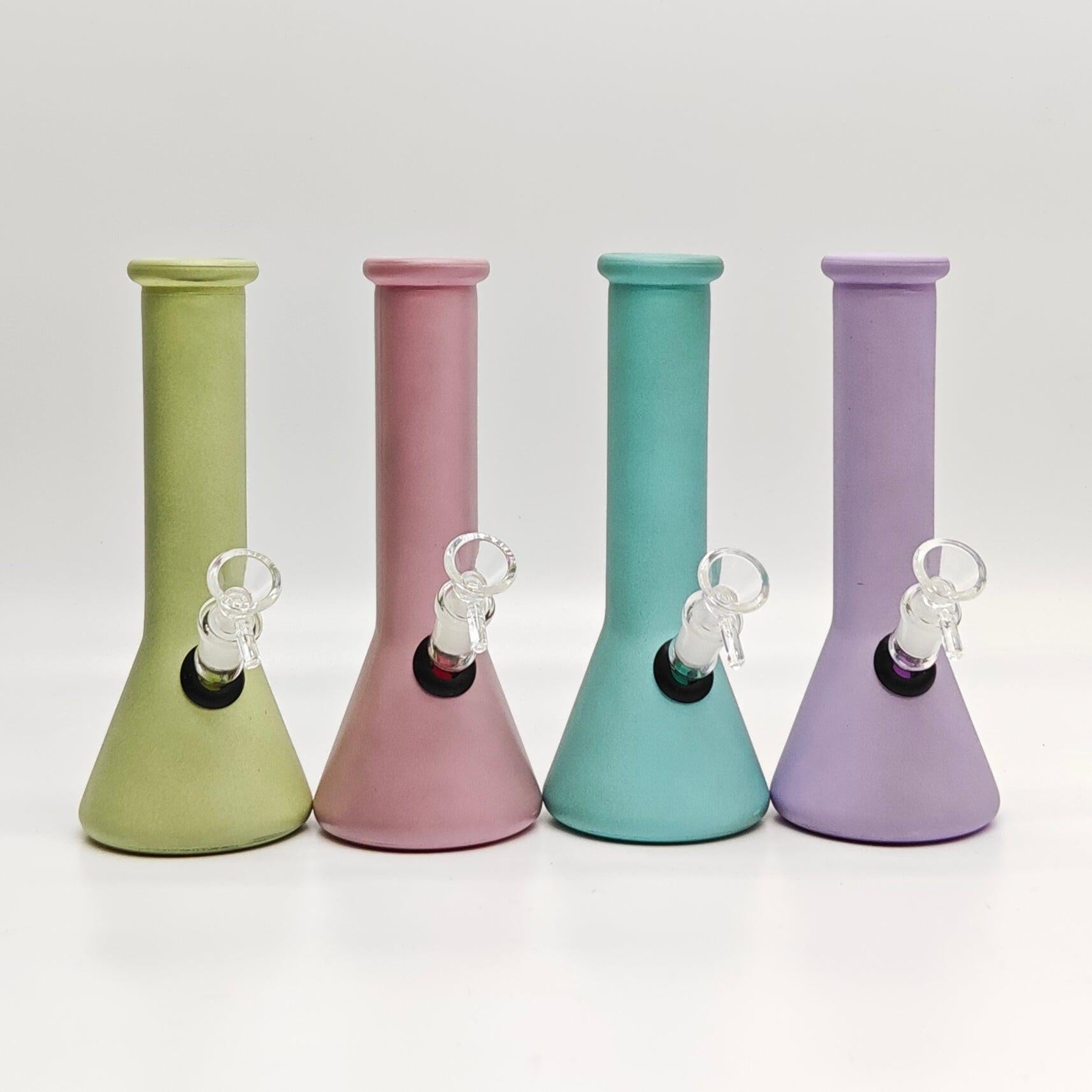 8.5" Macaron Thermal Glass Beaker-Assorted Colors [BLX-01-8] Main image