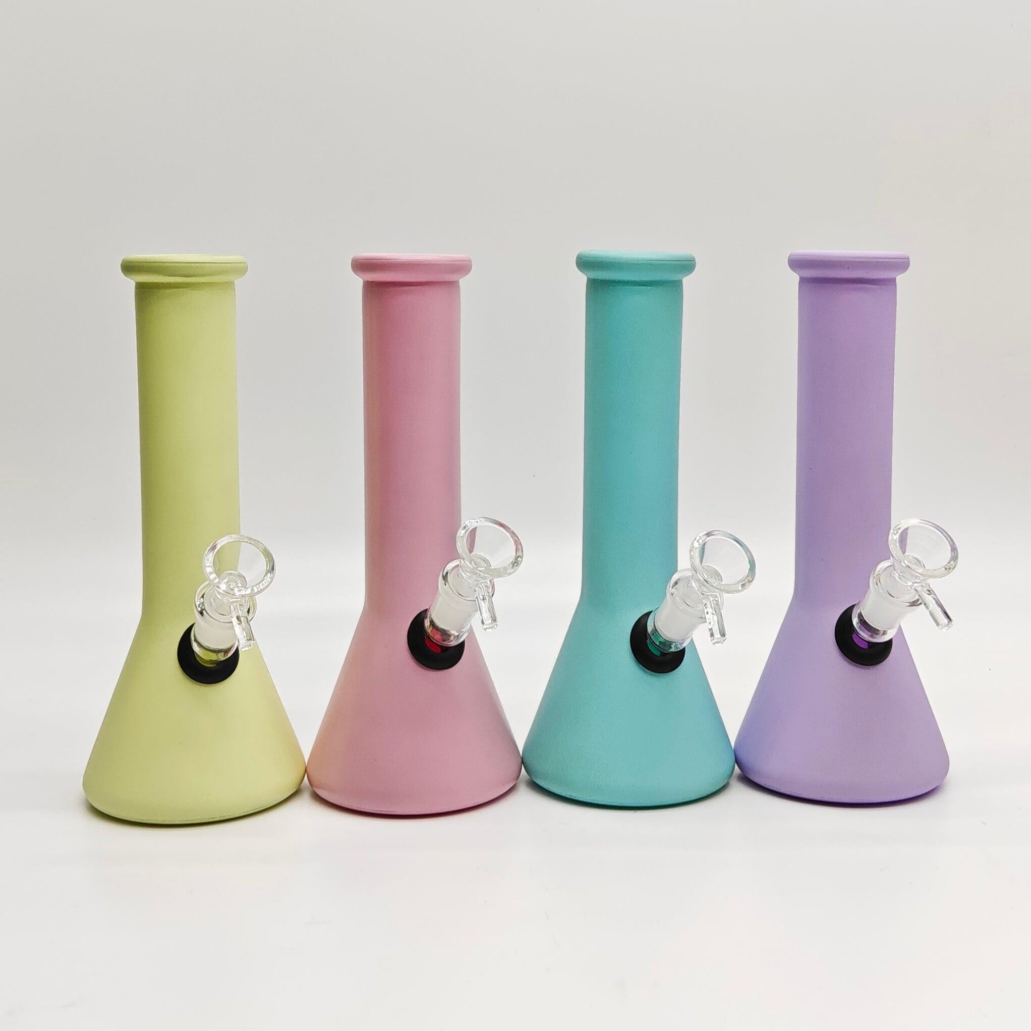 8.5" Macaron Thermal Glass Beaker-Assorted Colors [BLX-01-8] Secondary image